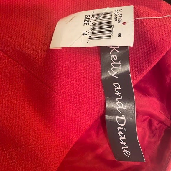 Kelly and Diane Crop top orange 14 - Picture 7 of 7